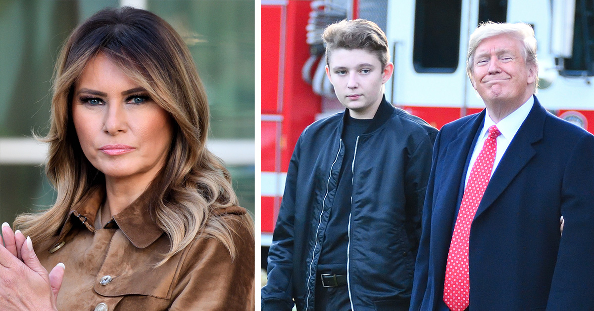 Barron Trump’s recent photos with his mother, Melania, generate a lot of comments