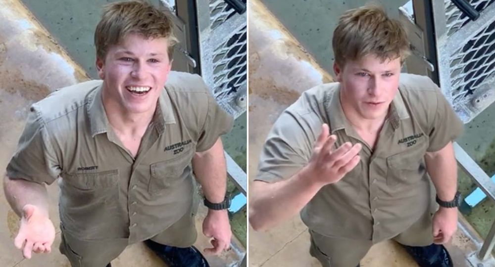 Robert Irwin reveals how he REALLY felt about being hit on by tourist