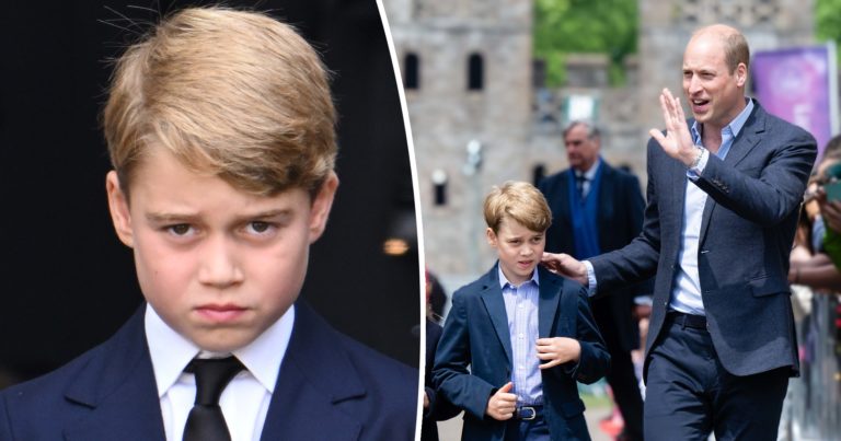 Prince George advised his classmates to be cautious because his father will be the king.
