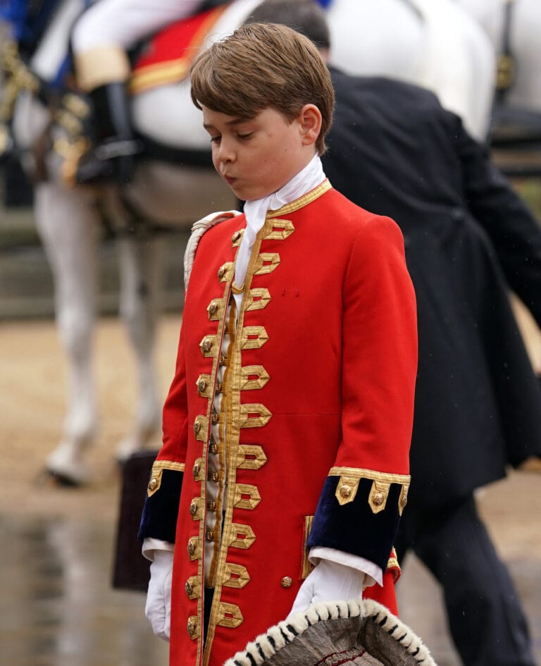 Prince George convinced King Charles to break royal procedure before the coronation because he was terrified of being bullied.