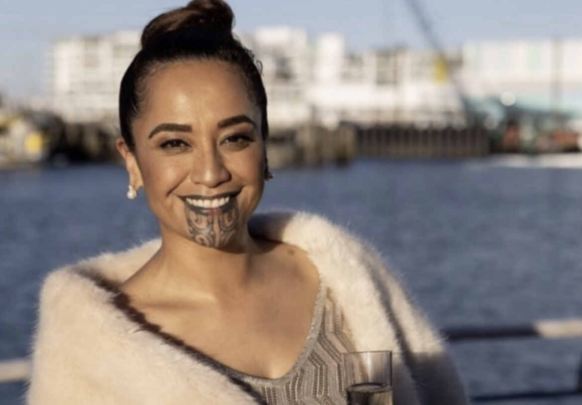Television Presenter Proudly Responds to Troll Comments about Her Māori Face Tattoo