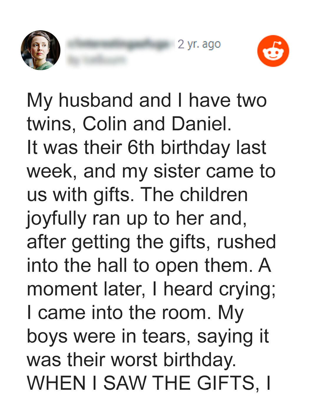 The Twins’ Unfortunate Birthday Surprise