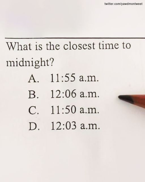 The Viral Math Puzzle: What’s the Closest Time to Midnight?