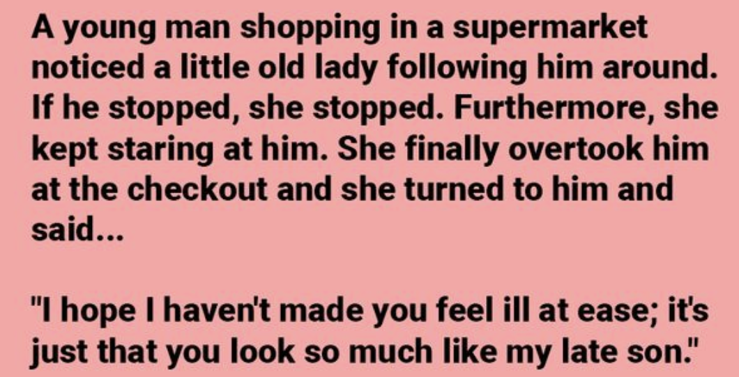 A Heartwarming Encounter at the Supermarket