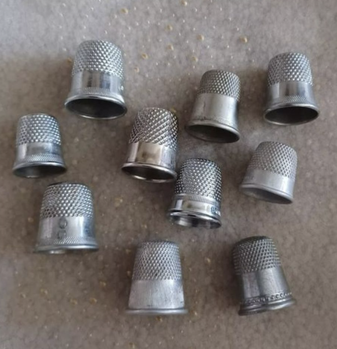 History and Evolution of Vintage Sewing Thimbles