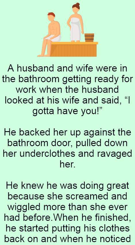 Funny Bathroom Mishap