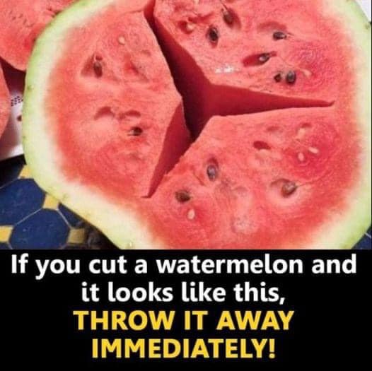 Why You Should Avoid Eating Watermelon with Cracks