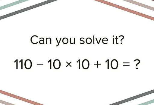 Find the Solution Without Relying on a Calculator