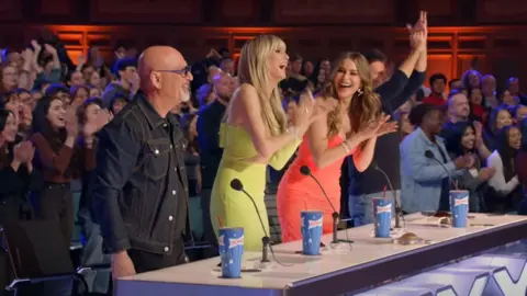 America's Got Talent/Fremantle Media Judges reaction