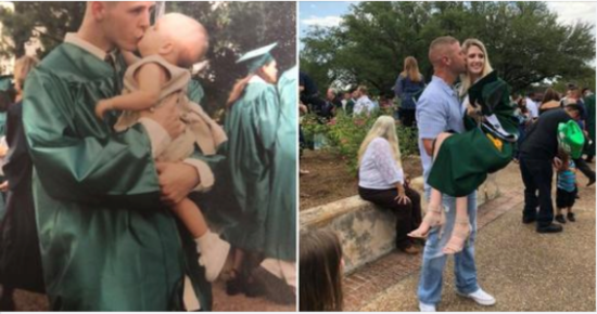 Father and Daughter Graduation